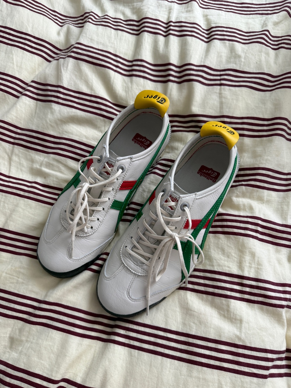 Onitsuka Tiger Mexico 66 SD Birch Green Yellow Red